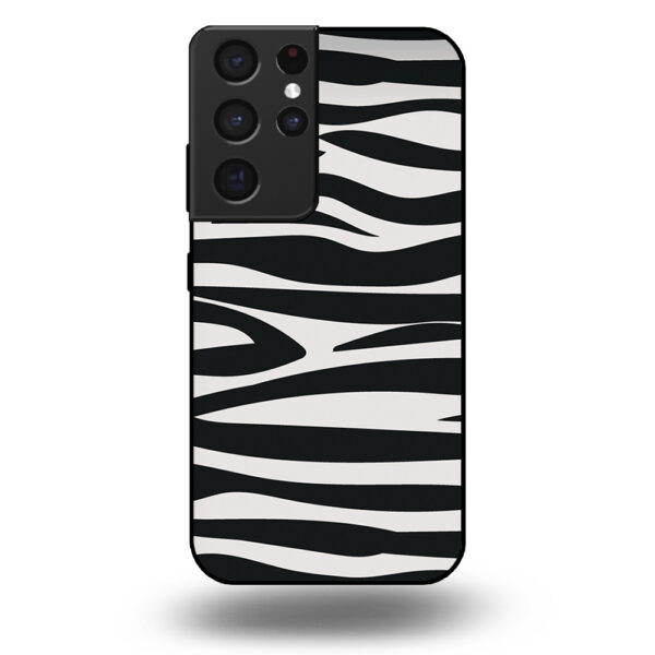 Telefoonhoesje Samsung Galaxy S21 Ultra met zebra design