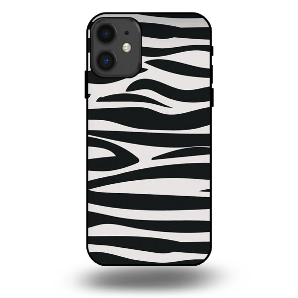 Telefoonhoesje iphone 11 met zebra design