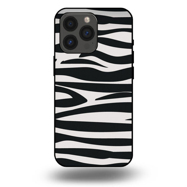 Telefoonhoesje iphone 13 Pro met zebra design