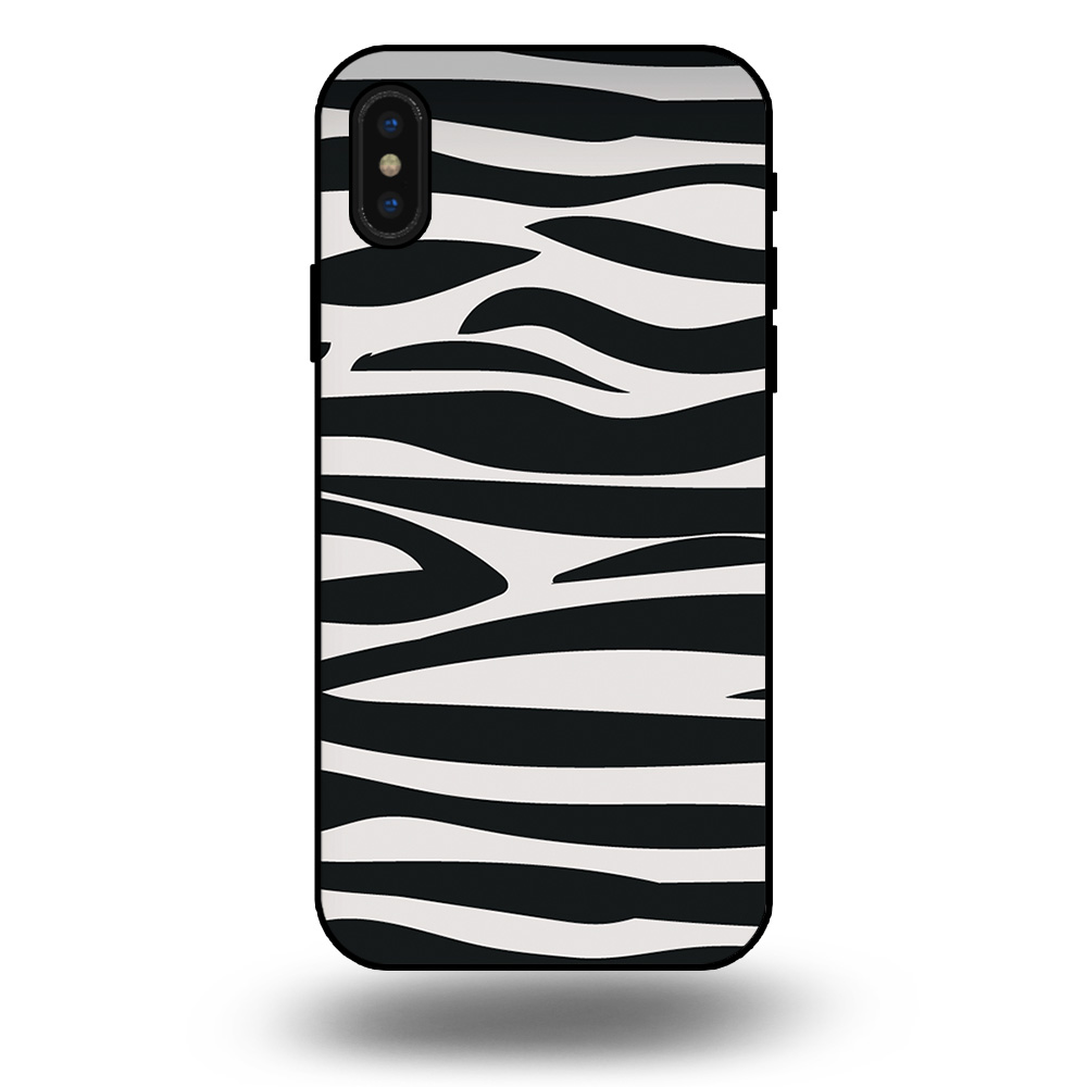 Telefoonhoesje iphone XS met zebra design