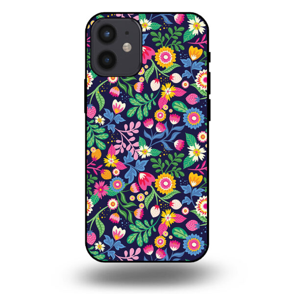 iPhone 12 Mini telefoonhoesje met bloemen design