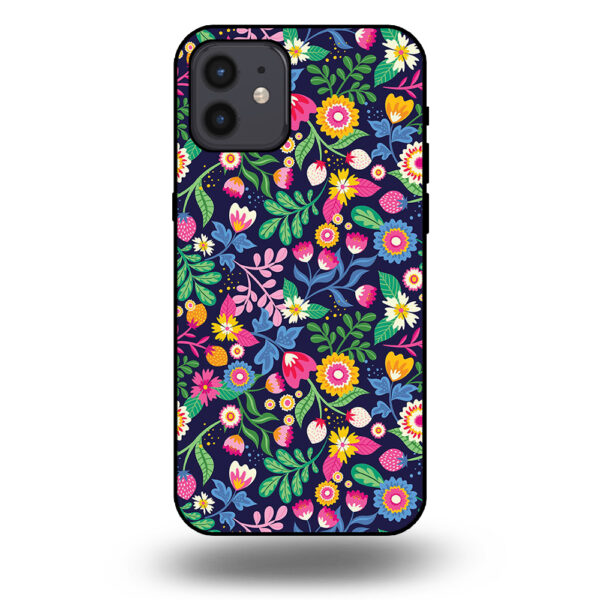 iPhone 12 Pro telefoonhoesje met bloemen design