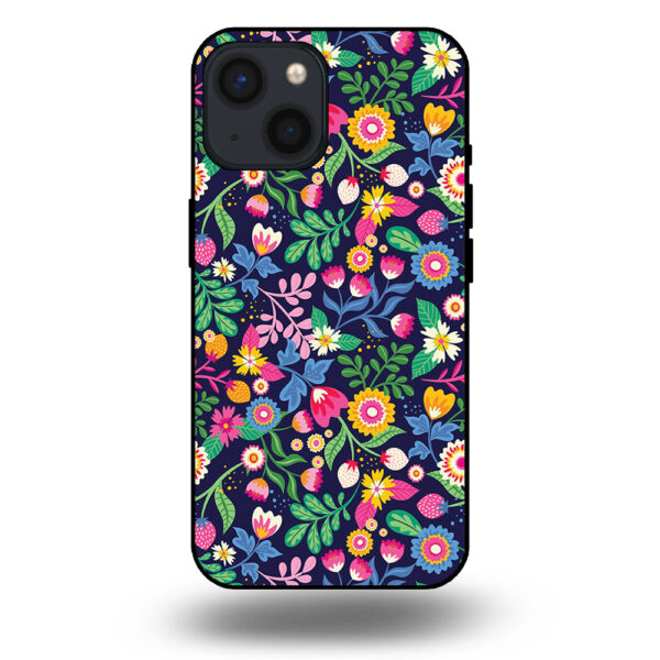 iPhone 13 Mini telefoonhoesje met bloemen design