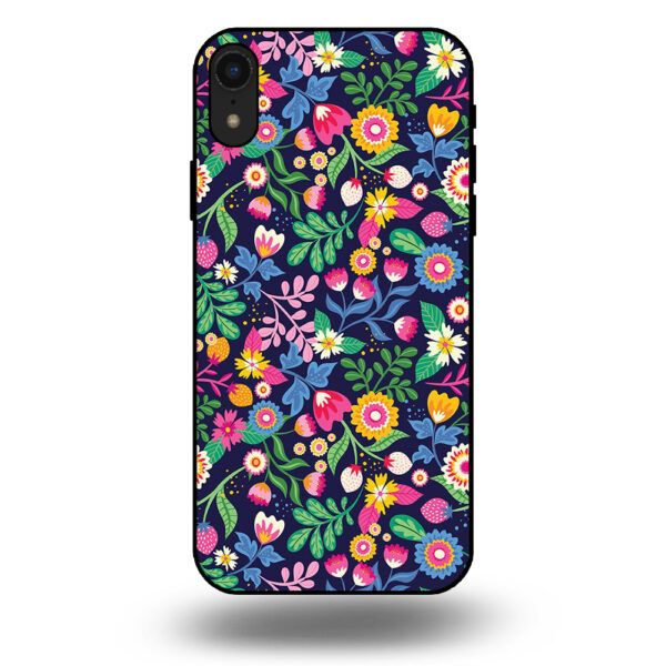 iPhone XR telefoonhoesje met bloemen design