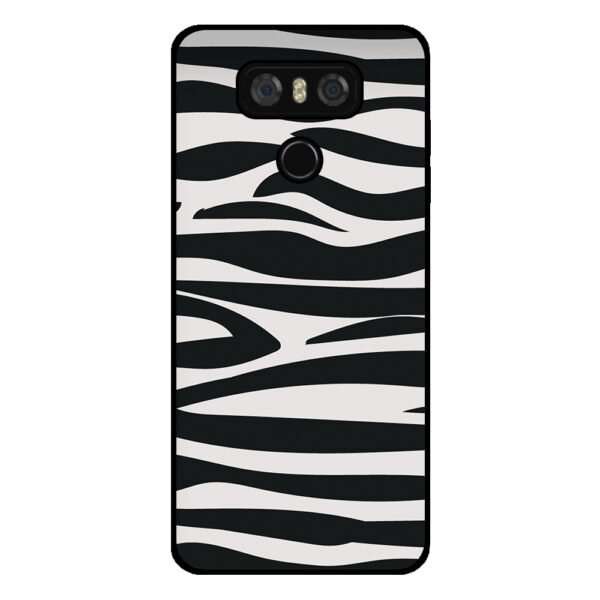 LG G6 telefoonhoesje met zebra opdruk