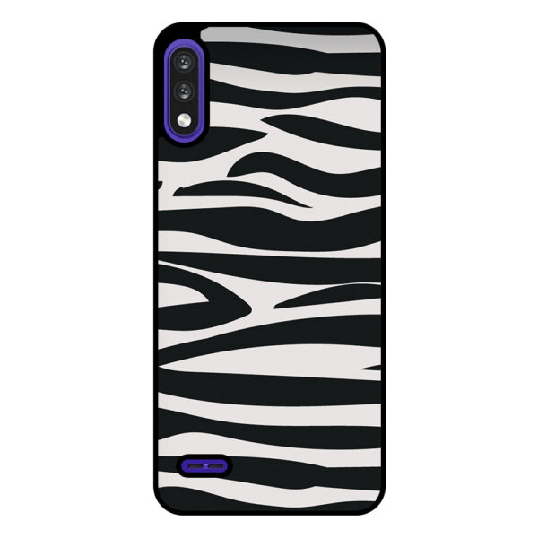 LG K22 telefoonhoesje met zebra opdruk