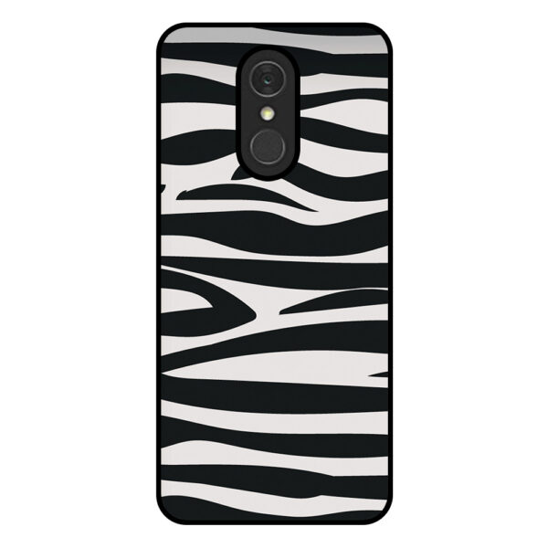 LG Q7 telefoonhoesje met zebra opdruk