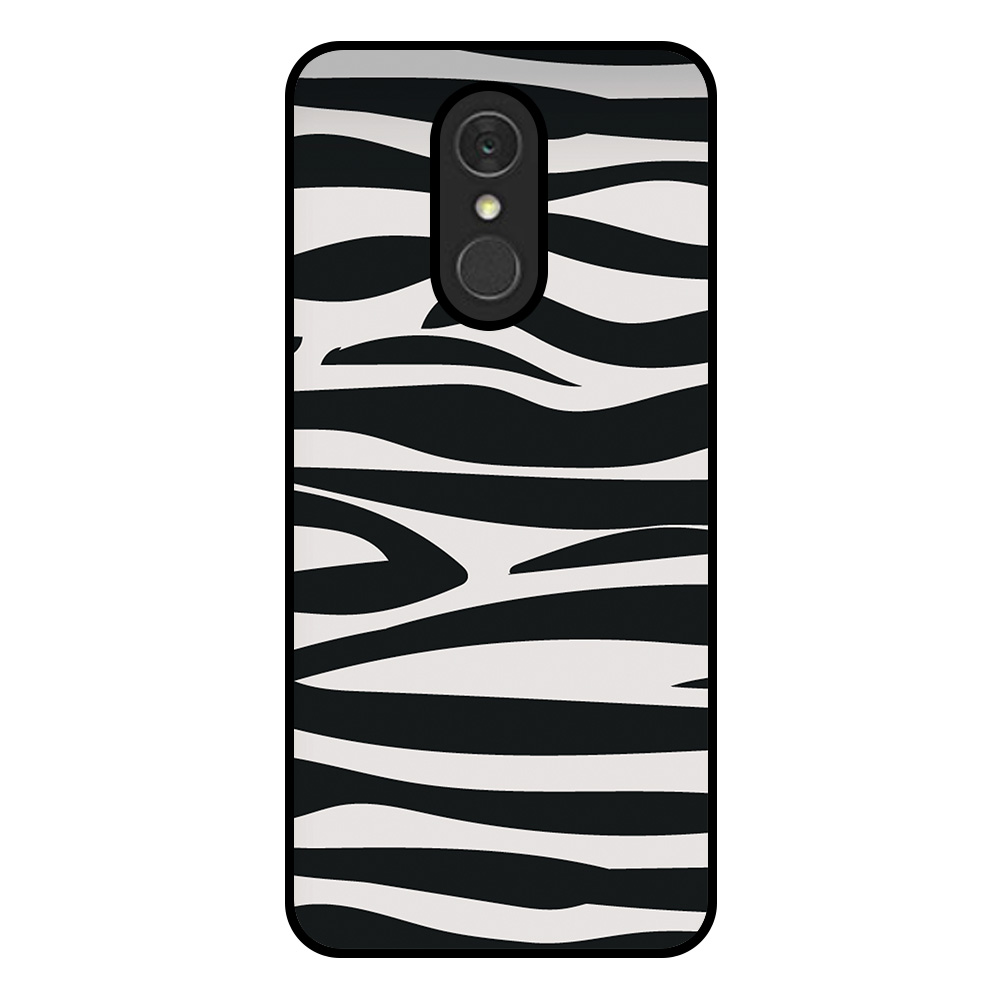 LG Q7 telefoonhoesje met zebra opdruk