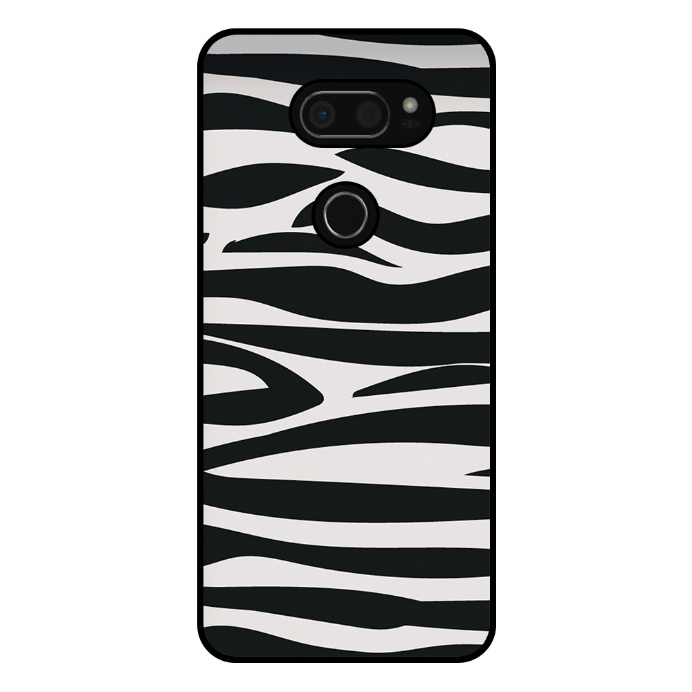 LG V30 telefoonhoesje met zebra opdruk