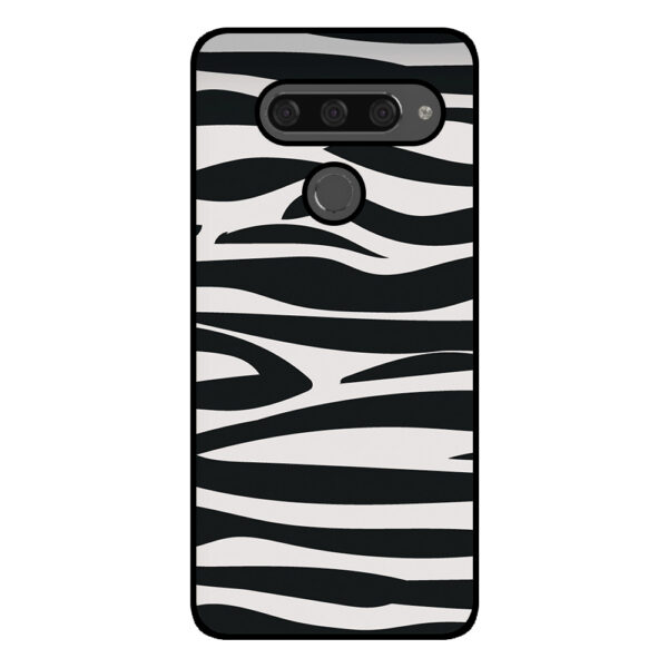 LG V40 telefoonhoesje met zebra opdruk