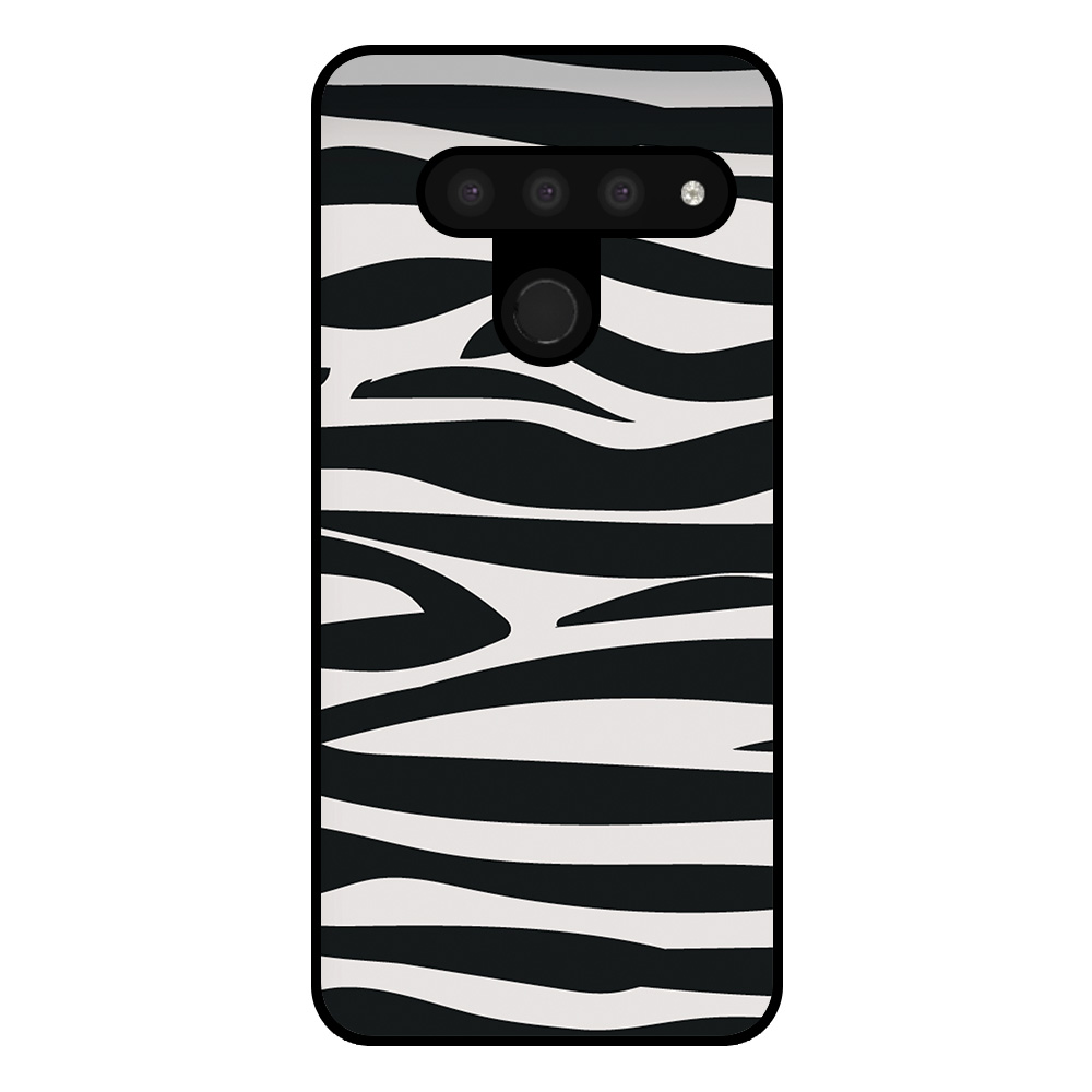 LG V50 telefoonhoesje met zebra opdruk