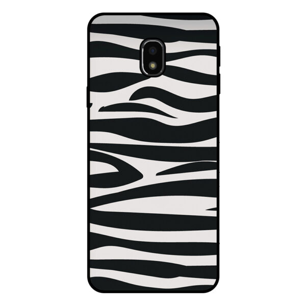 Samsung Galaxy J3 2017 telefoonhoesje met zebra opdruk