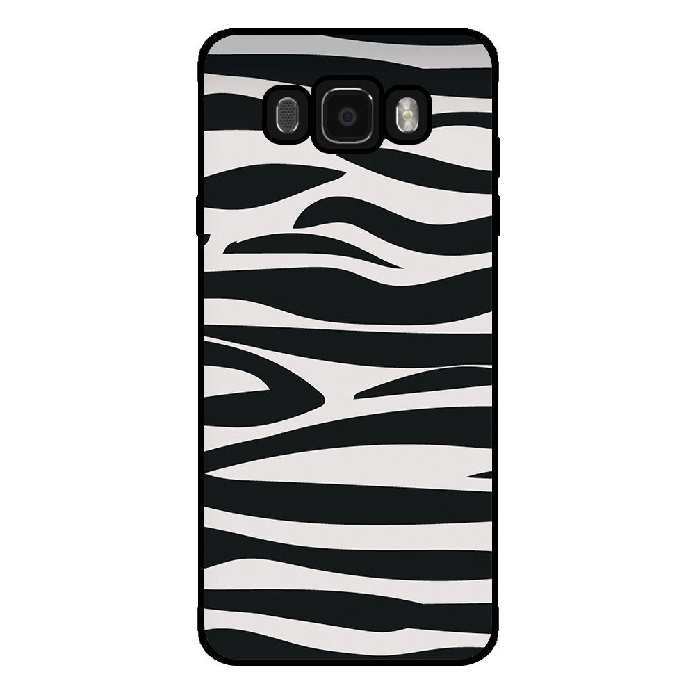 Samsung Galaxy J7 2016 telefoonhoesje met zebra opdruk