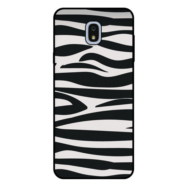 Samsung Galaxy J7 2018 telefoonhoesje met zebra opdruk