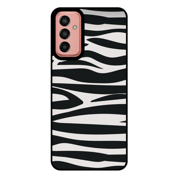 Samsung Galaxy M13 telefoonhoesje met zebra opdruk