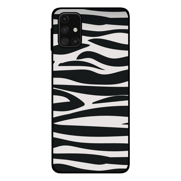 Samsung Galaxy M31s telefoonhoesje met zebra opdruk