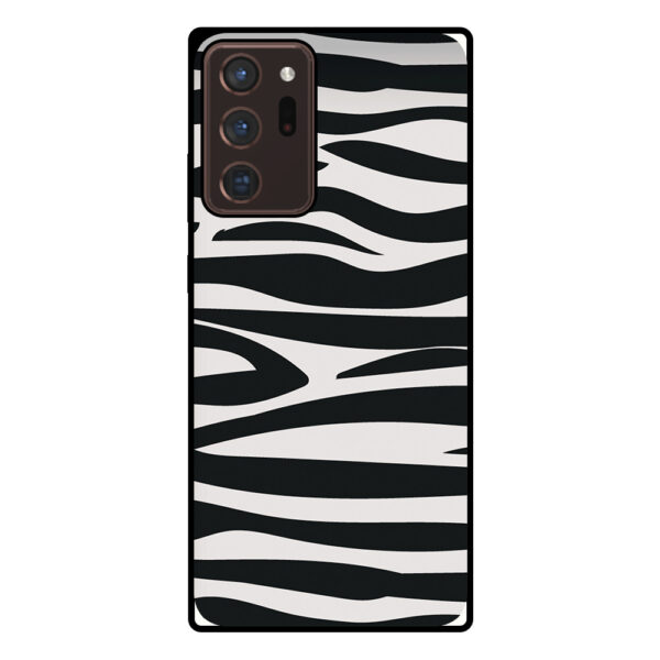 Samsung Galaxy Note 20 Ultra telefoonhoesje met zebra opdruk