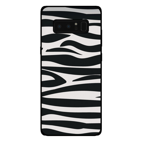 Samsung Galaxy Note 8 telefoonhoesje met zebra opdruk