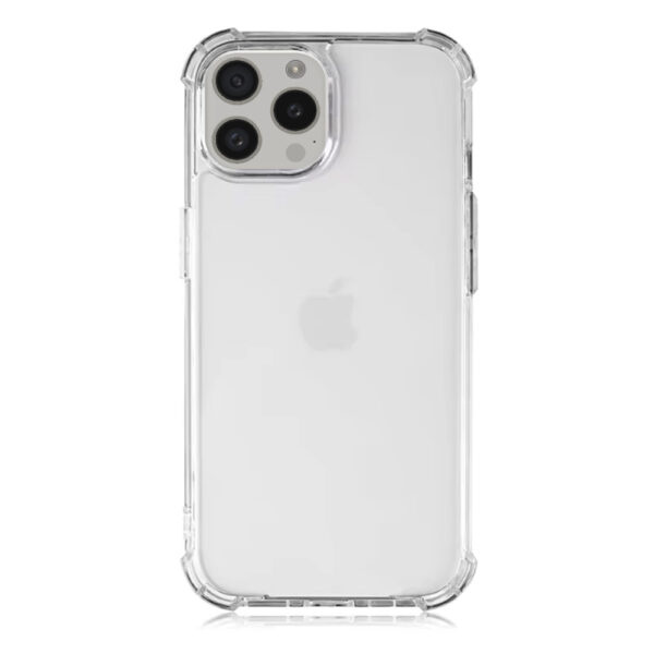 iPhone 15 Pro Max transparant hoesje met bumper en stootrand 4