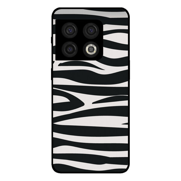 OnePlus 10 Pro telefoonhoesje met zebra opdruk