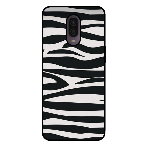 OnePlus 6T telefoonhoesje met zebra opdruk