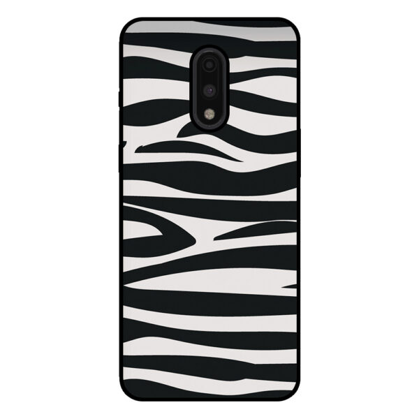 OnePlus 7 telefoonhoesje met zebra opdruk