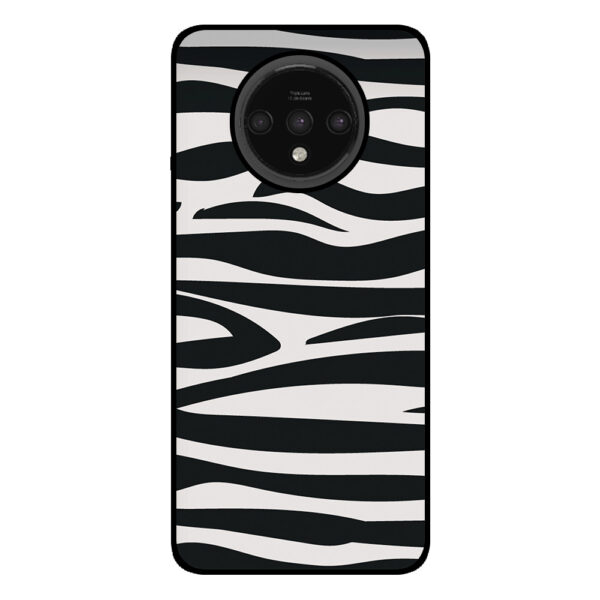 OnePlus 7T telefoonhoesje met zebra opdruk