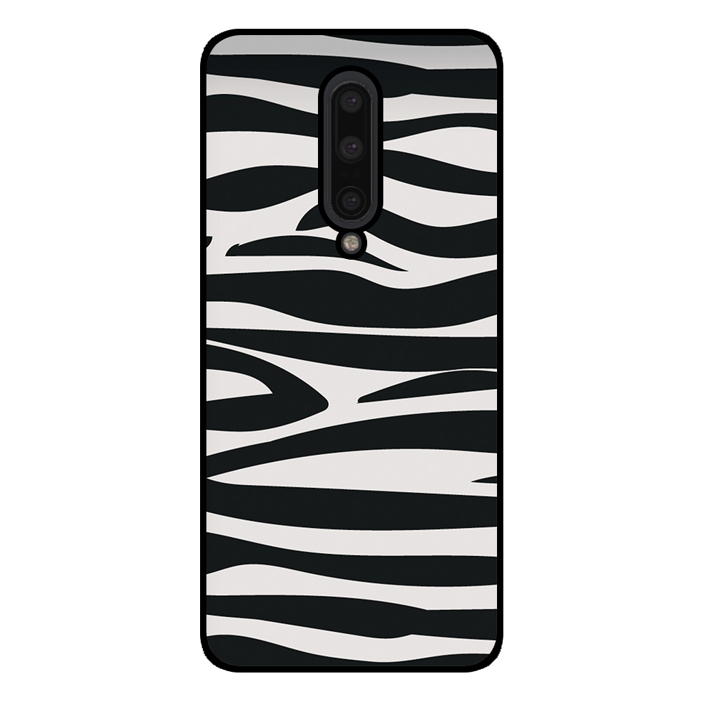 OnePlus 8 telefoonhoesje met zebra opdruk