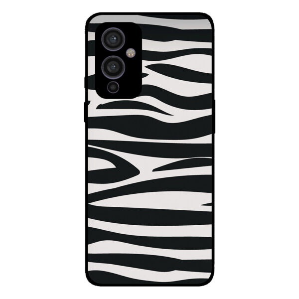 OnePlus 9 telefoonhoesje met zebra opdruk