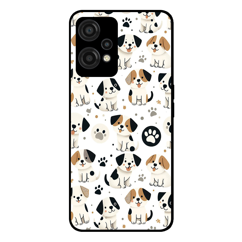 OnePlus Nord CE 2 Lite telefoonhoesje met honden opdruk