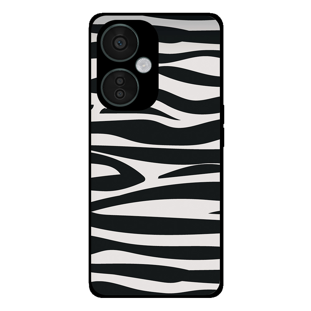 OnePlus Nord CE 3 telefoonhoesje met zebra opdruk