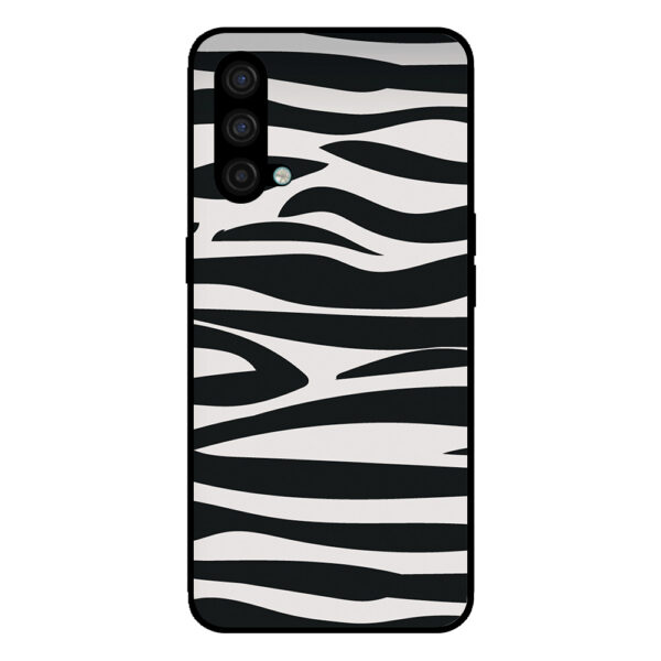 OnePlus Nord CE telefoonhoesje met zebra opdruk