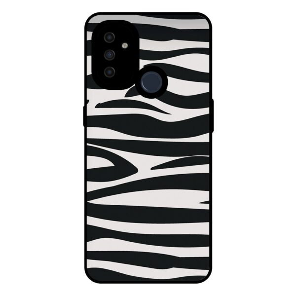 OnePlus Nord N100 telefoonhoesje met zebra opdruk