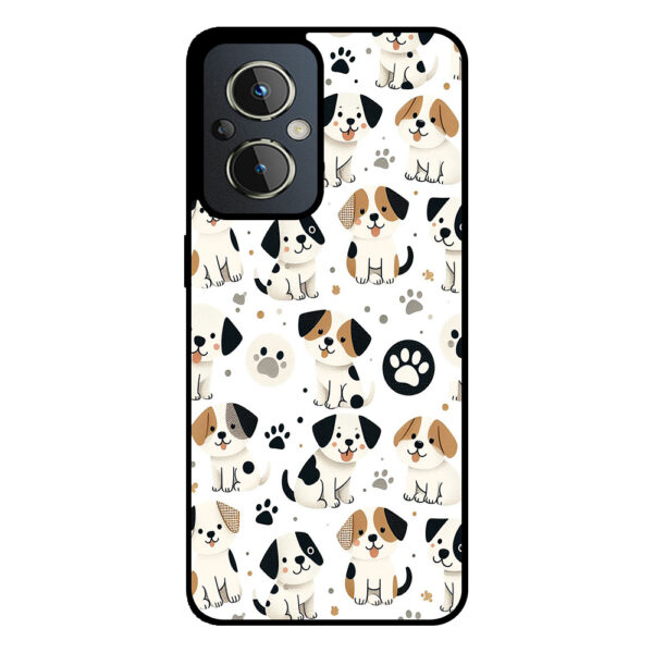 OnePlus Nord N20 5G telefoonhoesje met honden opdruk