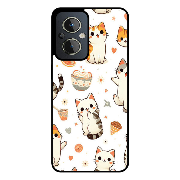 OnePlus Nord N20 5G telefoonhoesje met katten opdruk