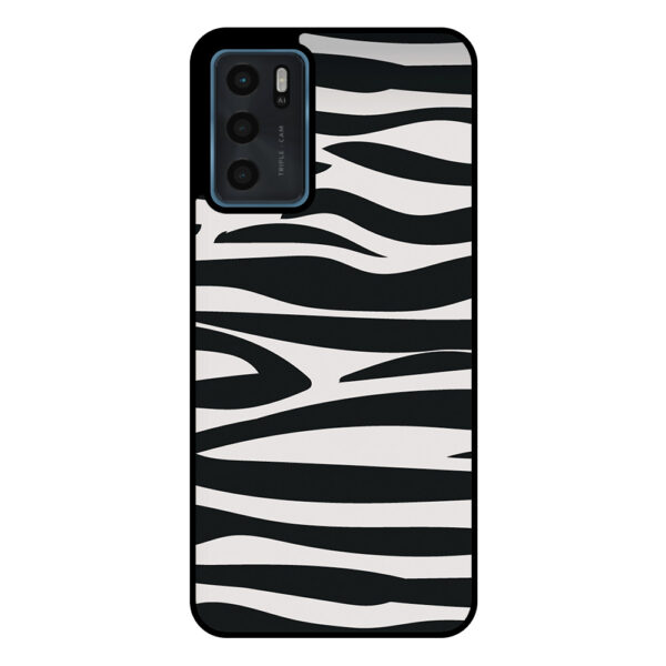 Oppo A16-A16s-A54s telefoonhoesje met zebra opdruk