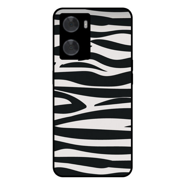 Oppo A57-A57s telefoonhoesje met zebra opdruk