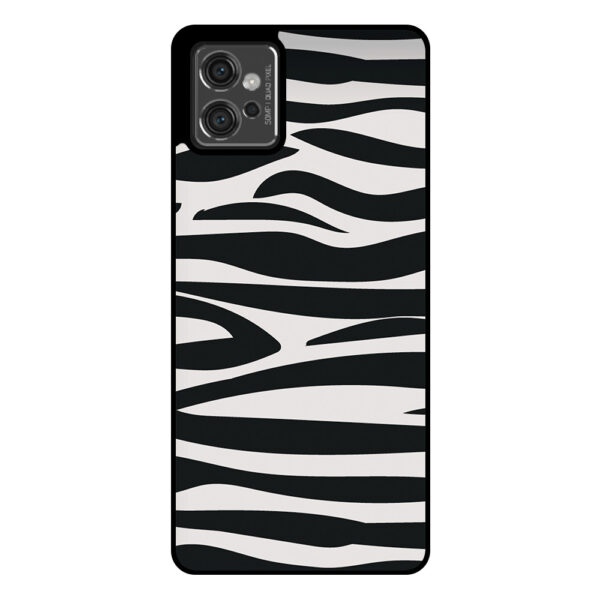 Motorola Moto G32 telefoonhoesje met zebra opdruk