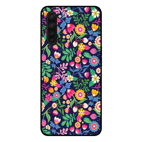 Oppo Find 2X Lite telefoonhoesje met bloemen opdruk