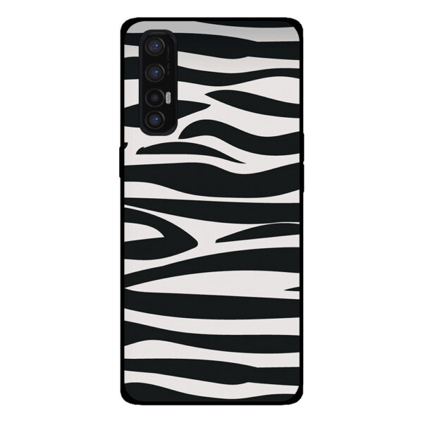 Oppo Find 2X Neo telefoonhoesje met zebra opdruk