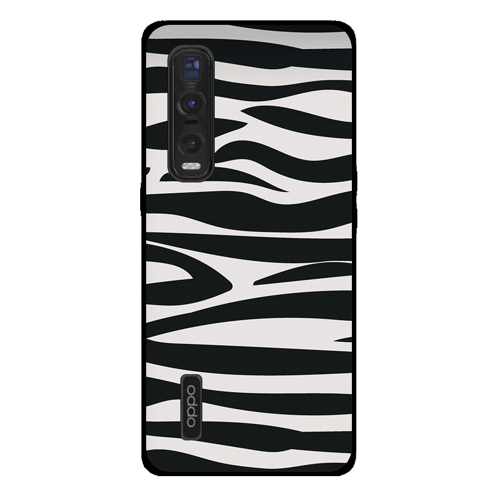 Oppo Find 2X Pro telefoonhoesje met zebra opdruk