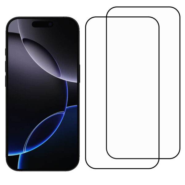 iPhone 16 Pro full cover screenprotector 2-Pack (2)