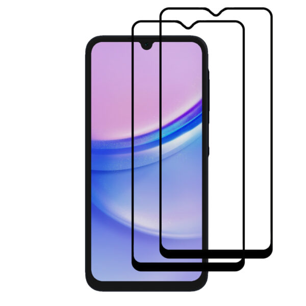 Samsung Galaxy A15 full cover screenprotector 2-Pack (2)