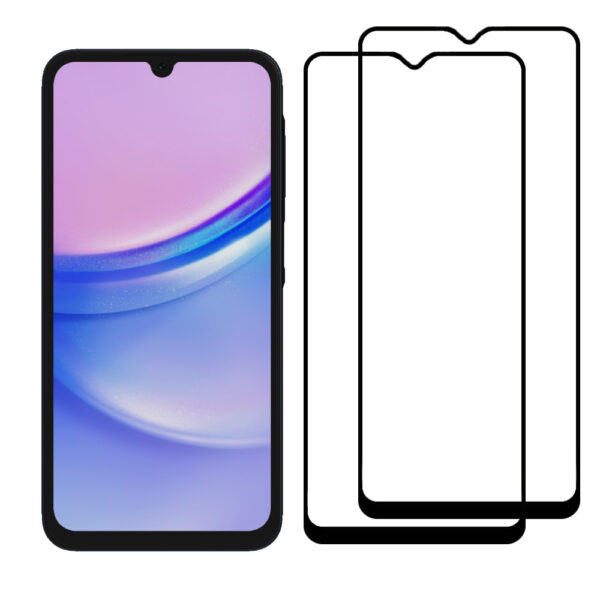 Samsung Galaxy A15 full cover screenprotector 2-Pack (3)