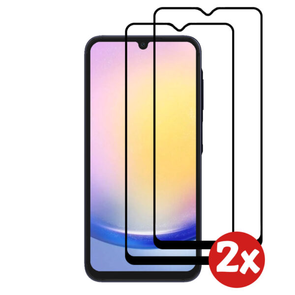 Samsung Galaxy A25 full cover screenprotector 2-Pack