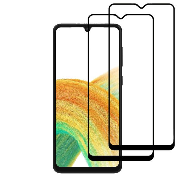 Samsung Galaxy A33 5G full cover screenprotector 2-Pack (2)