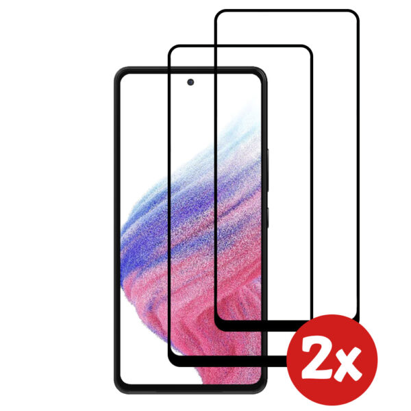 Samsung Galaxy A53 5G full cover screenprotector 2-Pack