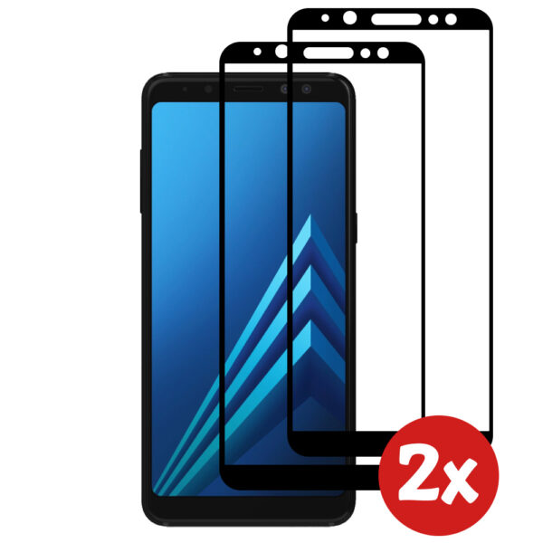 Samsung Galaxy A6 2018 full cover screenprotector 2-Pack