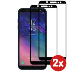 Samsung Galaxy A6 2018 full cover screenprotector 2-Pack