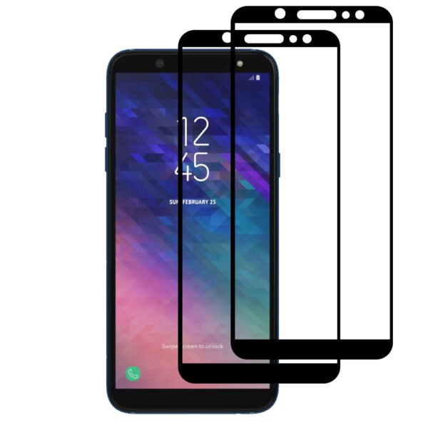 Samsung Galaxy A6 2018 full cover screenprotector 2-Pack (2)